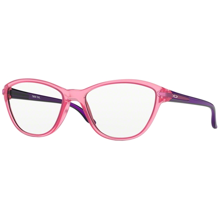 Rame ochelari de vedere dama Oakley TWIN TAIL OY8008 800803 Roz Cat-eye originale din Plastic cu comanda online