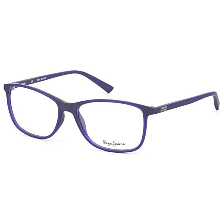 Rame ochelari de vedere dama PEPE JEANS 3128 C6 Violet Rectangulare originale din Plastic cu comanda online
