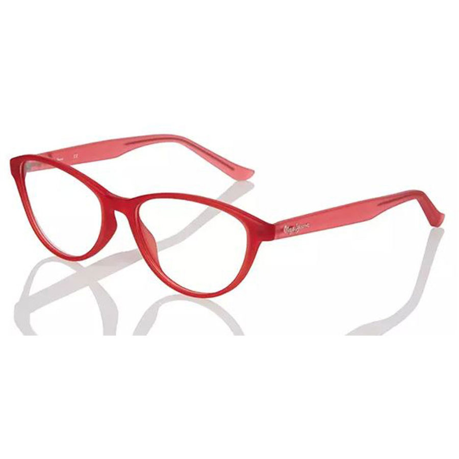 Rame ochelari de vedere dama PEPE JEANS ESME 3145 C1 Rosii Cat-eye originale din Plastic cu comanda online