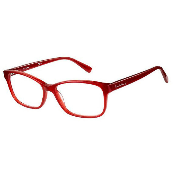 Rame ochelari de vedere dama PIERRE CARDIN (S) PC 8447 C9A Rosii Rectangulare originale din Plastic cu comanda online