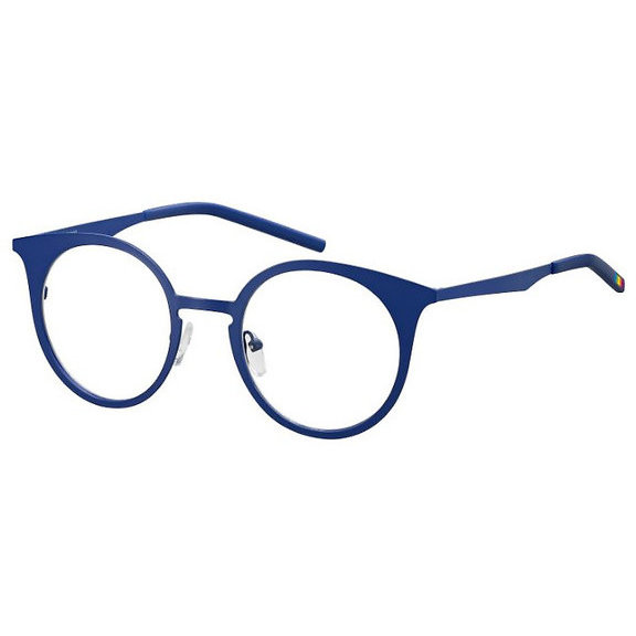 Rame ochelari de vedere dama POLAROID PLD D200 FJI Albastre Rotunde originale din Metal cu comanda online