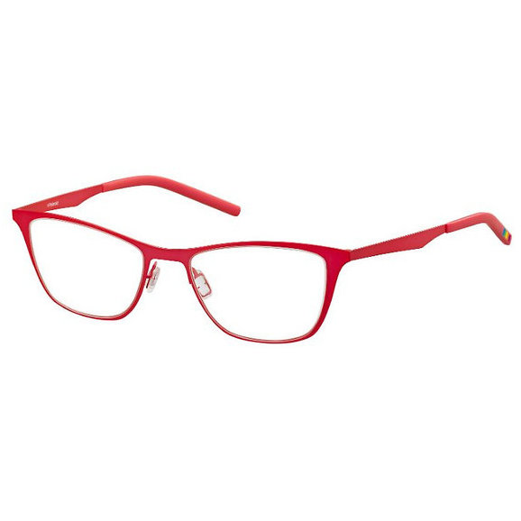 Rame ochelari de vedere dama POLAROID PLD D503 P1A 50 Rosii Rectangulare originale din Metal cu comanda online