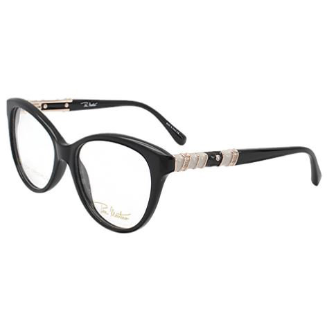 Rame ochelari de vedere dama Pier Martino PM6519-C1 Cat-eye Negre originale din Acetat cu comanda online