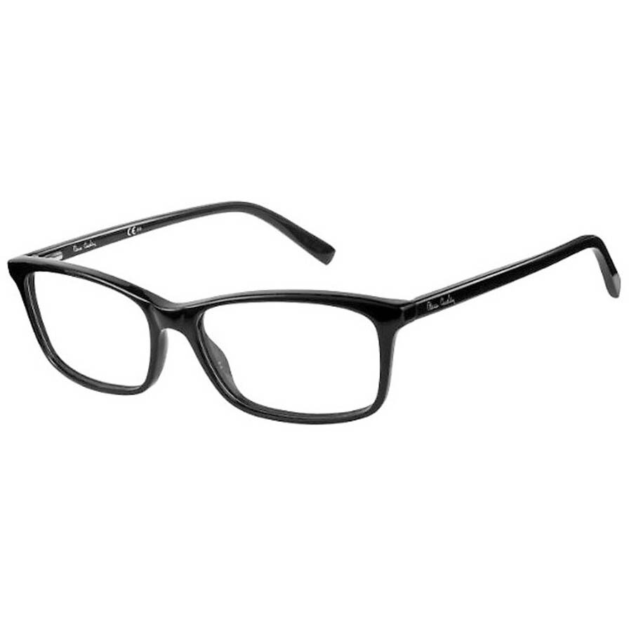 Rame ochelari de vedere dama Pierre Cardin 8460 807 Negre Rectangulare originale din Plastic cu comanda online