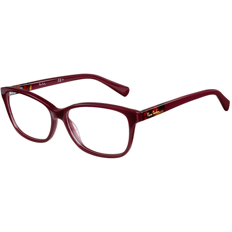 Rame ochelari de vedere dama Pierre Cardin PC 8420 KH7 Rectangulare Rosii originale din Plastic cu comanda online