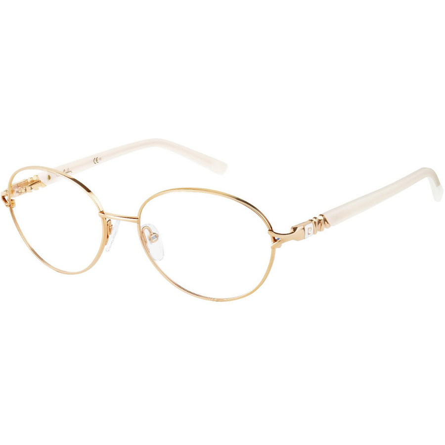 Rame ochelari de vedere dama Pierre Cardin PC 8828 NWI Rotunde Aurii originale din Metal cu comanda online
