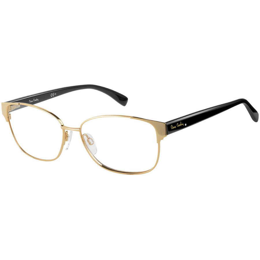 Rame ochelari de vedere dama Pierre Cardin PC 8833 J5G Rectangulare Aurii originale din Metal cu comanda online