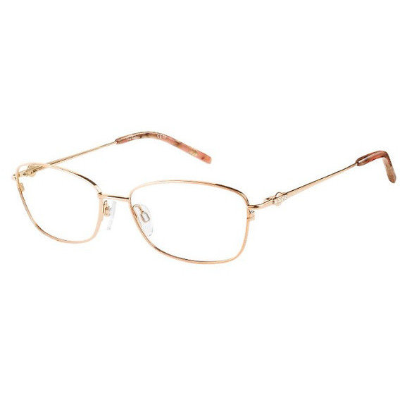 Rame ochelari de vedere dama Pierre Cardin PC 8842 DDB Aurii Rectangulare originale din Metal cu comanda online