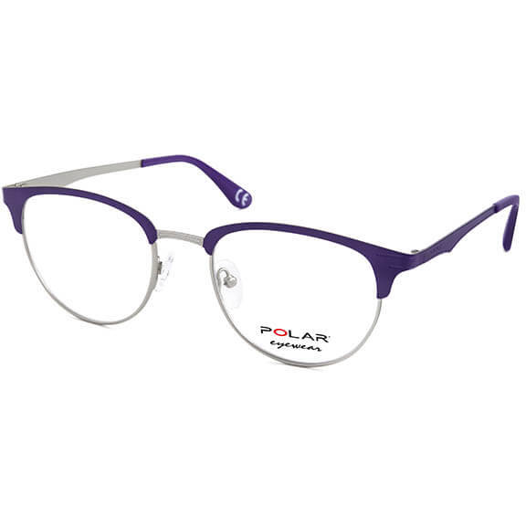 Rame ochelari de vedere dama Polar 835 | 17 Violet Browline originale din Metal cu comanda online