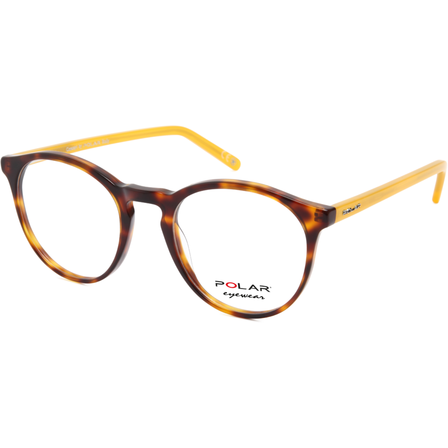 Rame ochelari de vedere dama Polar 940 | 01 K94001 Portocalii/Havana Rotunde originale din Acetat cu comanda online