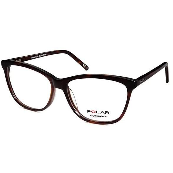 Rame ochelari de vedere dama Polar 949 | 428 Havana Rectangulare originale din Acetat cu comanda online