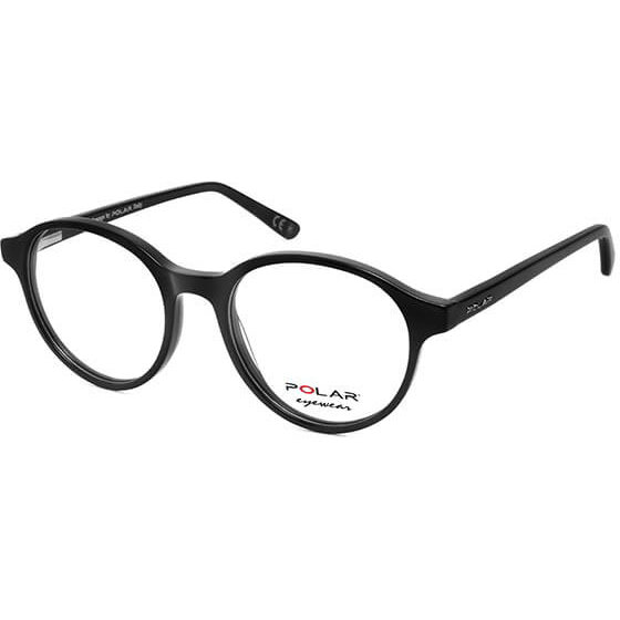 Rame ochelari de vedere dama Polar 964 | 77 K96477 Negre Rotunde originale din Acetat cu comanda online