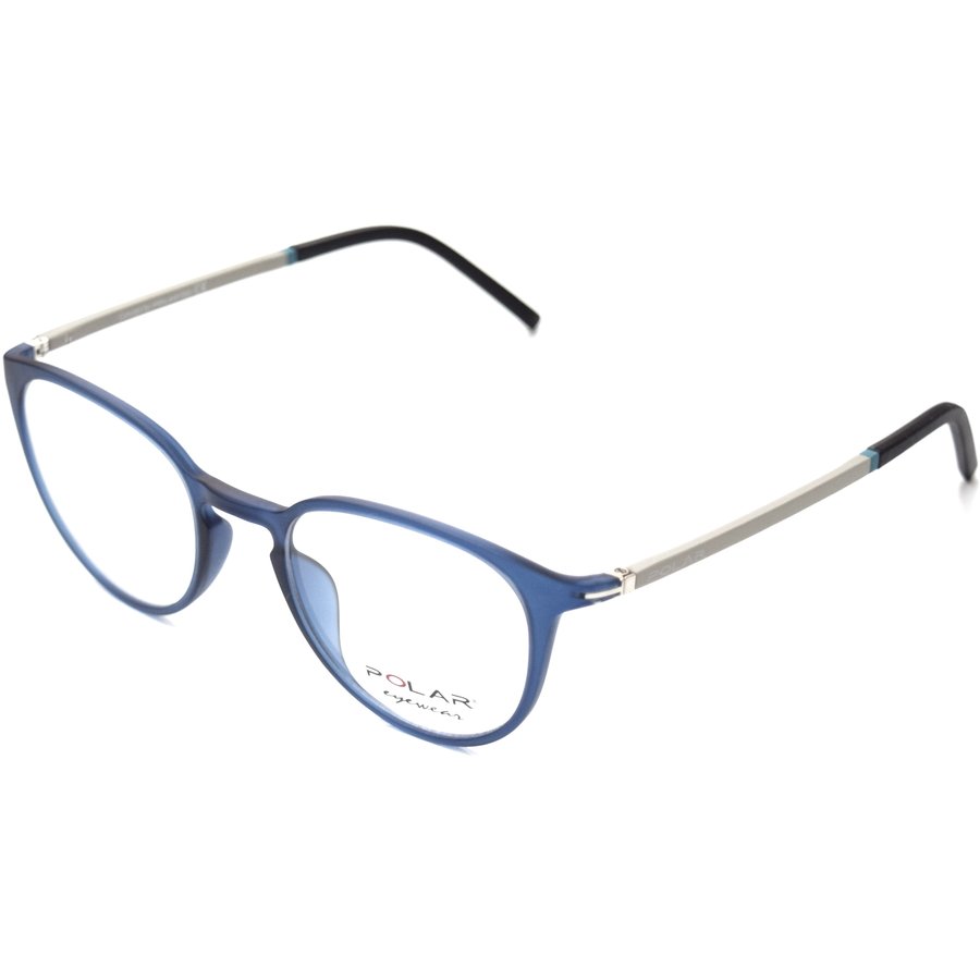 Rame ochelari de vedere dama Polar Teen 03 | 14 Albastre Rotunde originale din Plastic cu comanda online