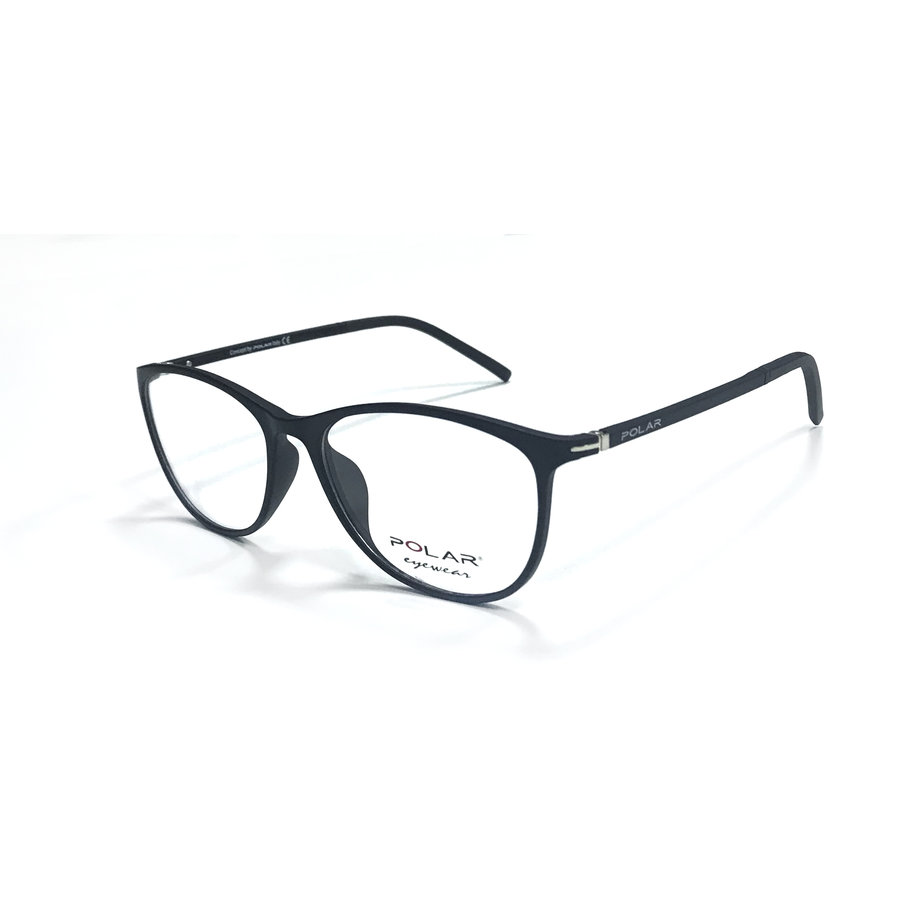 Rame ochelari de vedere dama Polar Teen 04 | 76 Negre Ovale originale din Plastic cu comanda online