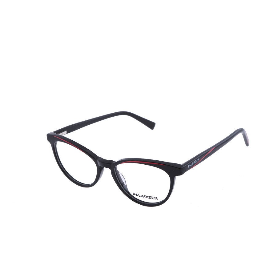 Rame ochelari de vedere dama Polarizen 17495 C1 Negre Ovale originale din Plastic cu comanda online