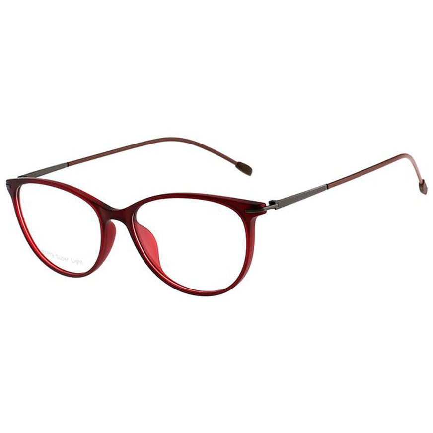 Rame ochelari de vedere dama Polarizen S1719 C3 Visinii Ovale originale din TR90 cu comanda online
