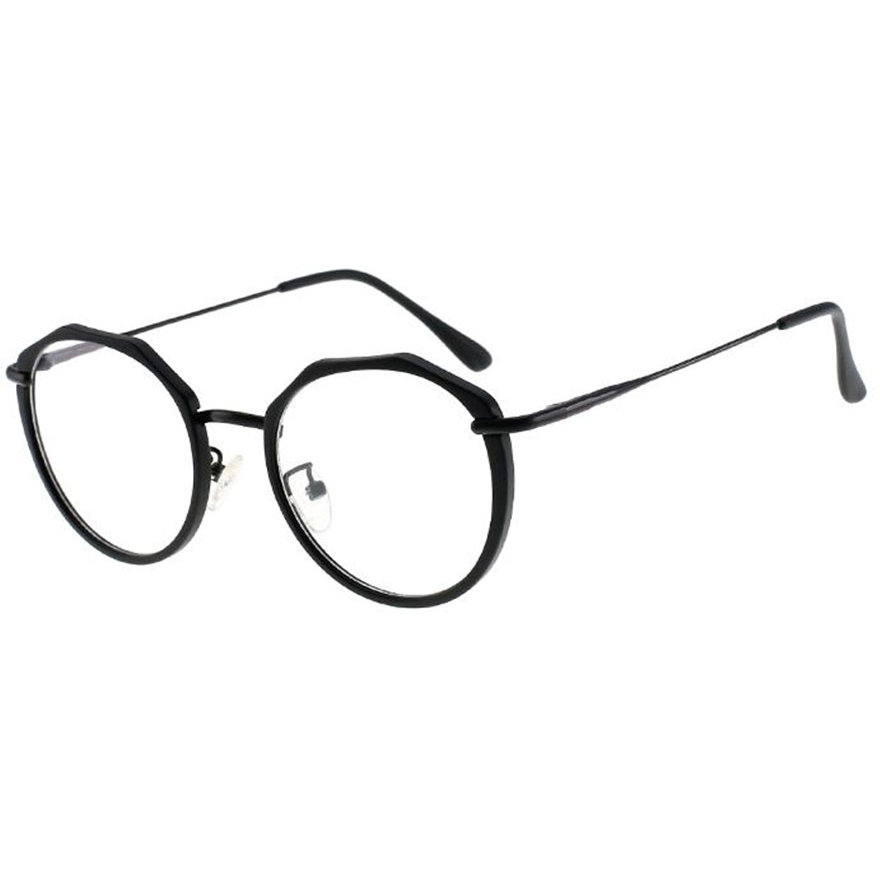 Rame ochelari de vedere dama Polarizen TR1616 C2 Negre Rotunde originale din TR90 cu comanda online