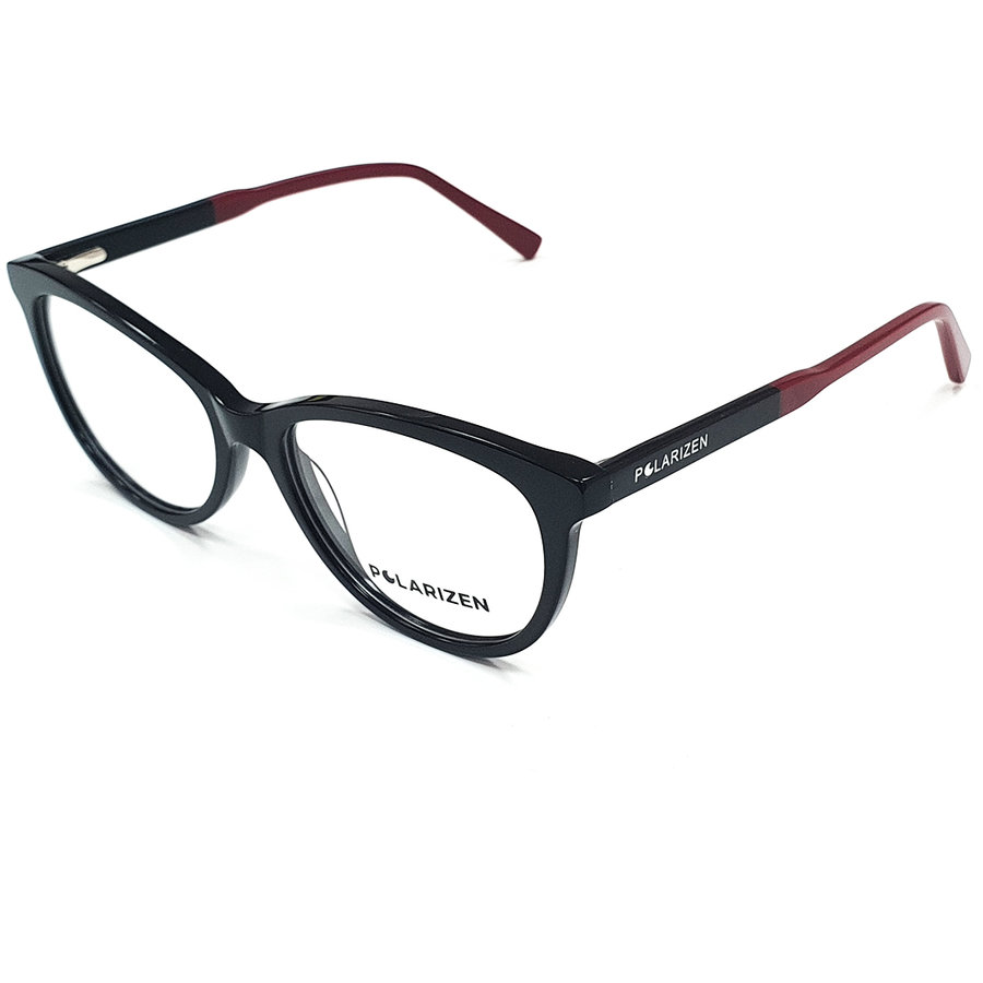 Rame ochelari de vedere dama Polarizen WD2035 C1 Negre Cat-eye originale din Plastic cu comanda online