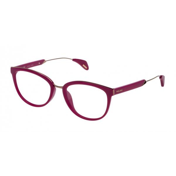 Rame ochelari de vedere dama Police VPL631 0Z05 Rectangulare Roz originale din Plastic cu comanda online