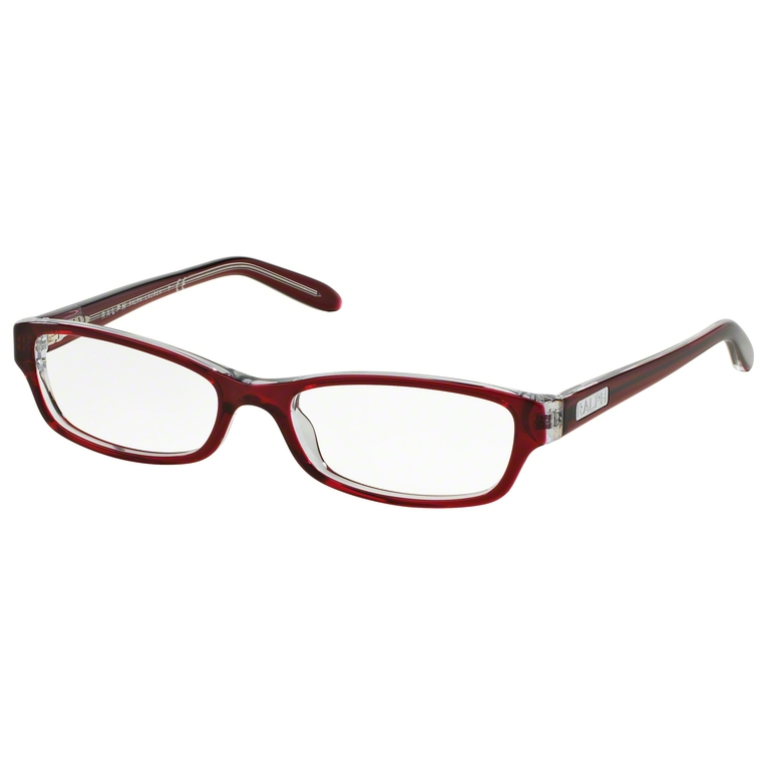 Rame ochelari de vedere dama RALPH RA7040 1081 Rosii Rectangulare originale din Plastic cu comanda online