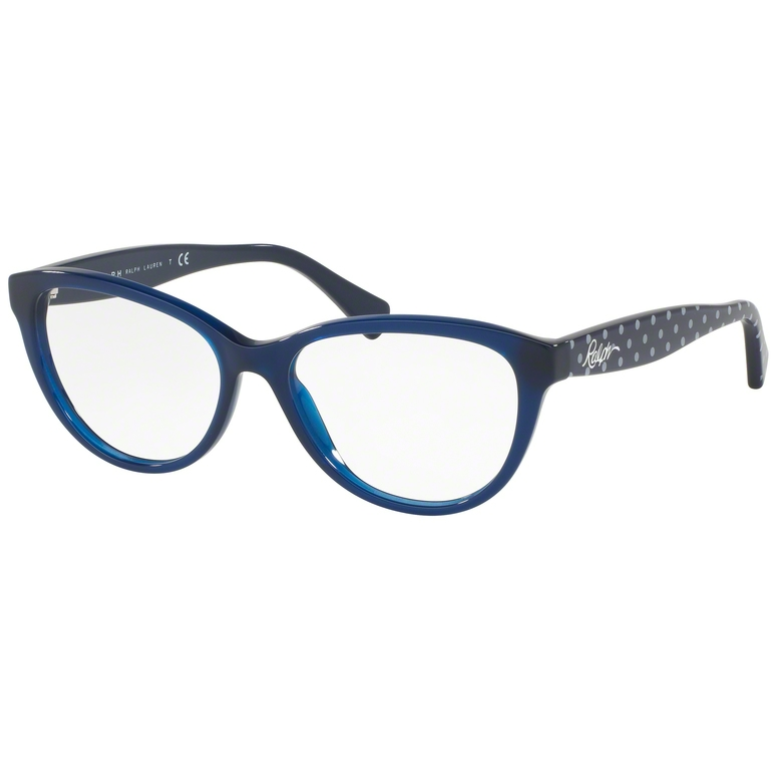 Rame ochelari de vedere dama RALPH RA7075 3162 Albastre Cat-eye originale din Plastic cu comanda online