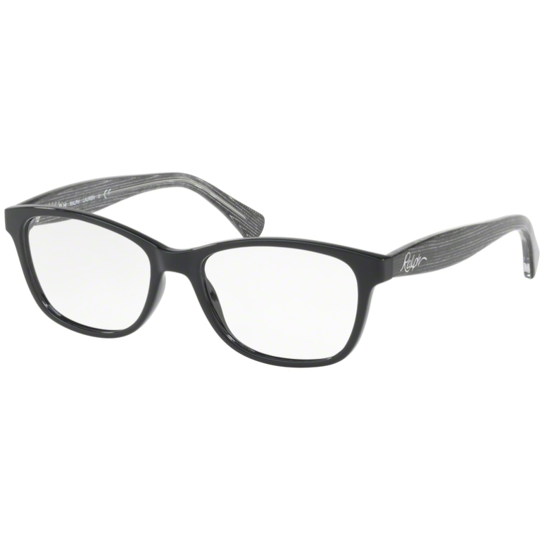 Rame ochelari de vedere dama RALPH RA7083 501 Negre Ovale originale din Plastic cu comanda online