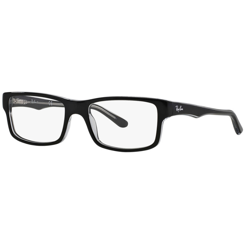 Rame ochelari de vedere dama RAY-BAN RX5245 2034 Rectangulare Negre originale din Acetat cu comanda online