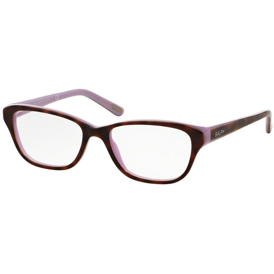 Rame ochelari de vedere dama Ralph by Ralph Lauren RA7020 1018 Havana Cat-eye originale din Plastic cu comanda online