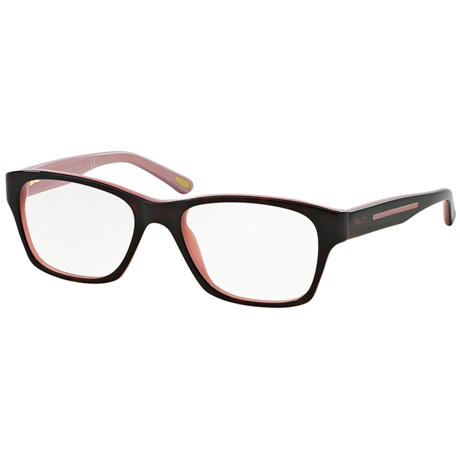 Rame ochelari de vedere dama Ralph by Ralph Lauren RA7021 599 Havana Patrate originale din Plastic cu comanda online