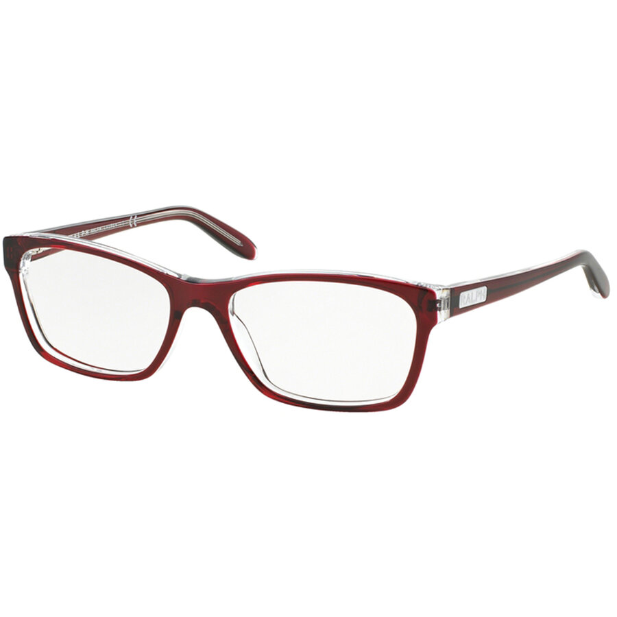 Rame ochelari de vedere dama Ralph by Ralph Lauren RA7039 1081 Rosii Patrate originale din Plastic cu comanda online