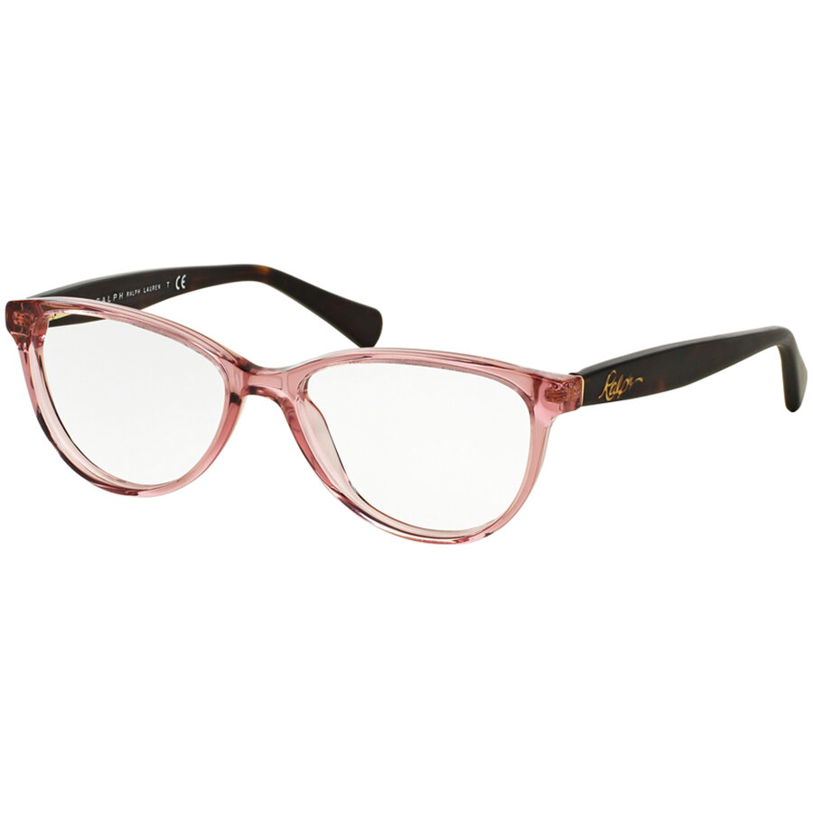 Rame ochelari de vedere dama Ralph by Ralph Lauren RA7061 1376 Roz Cat-eye originale din Plastic cu comanda online
