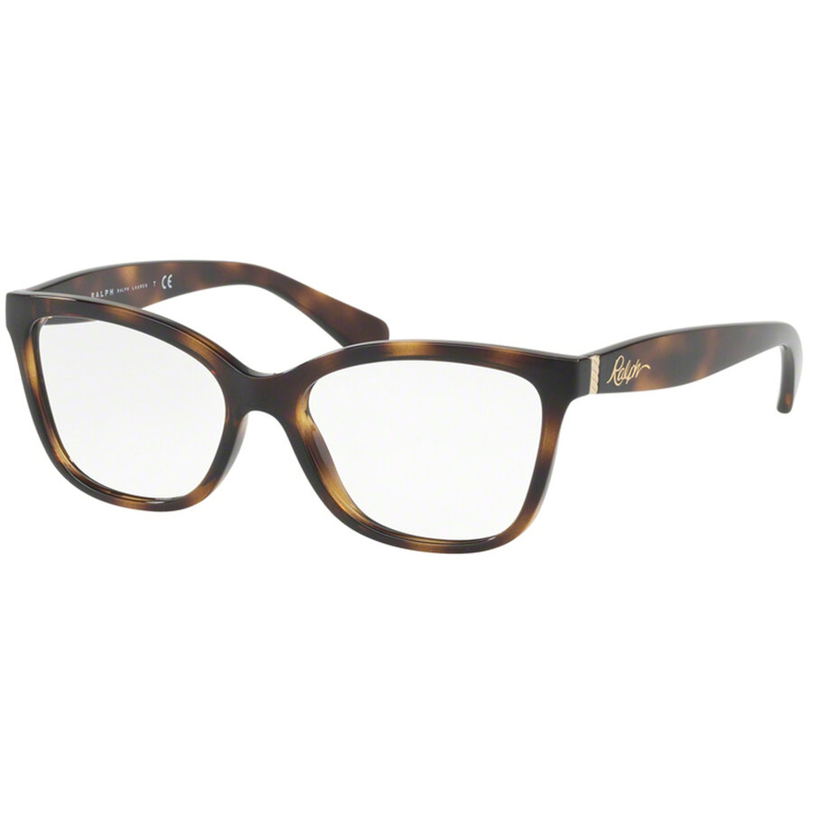 Rame ochelari de vedere dama Ralph by Ralph Lauren RA7088 1378 Havana Rectangulare originale din Plastic cu comanda online
