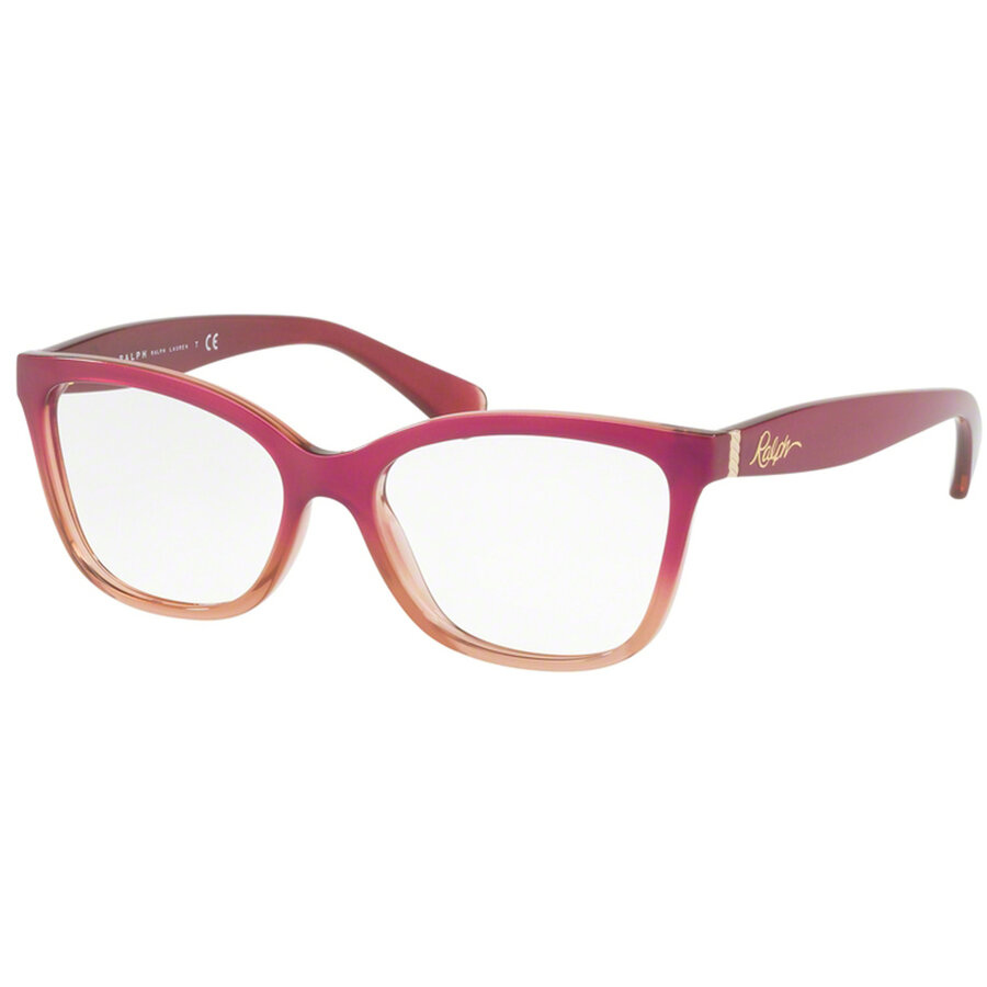 Rame ochelari de vedere dama Ralph by Ralph Lauren RA7088 1677 Roz Rectangulare originale din Plastic cu comanda online
