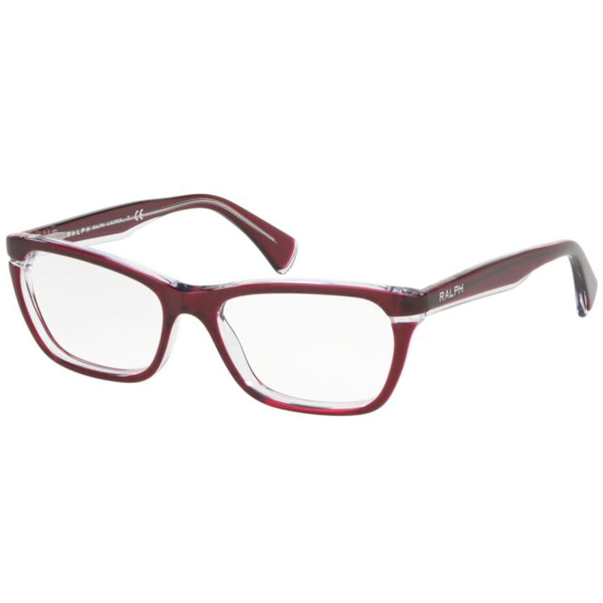 Rame ochelari de vedere dama Ralph by Ralph Lauren RA7091 1081 Rosii Rectangulare originale din Plastic cu comanda online