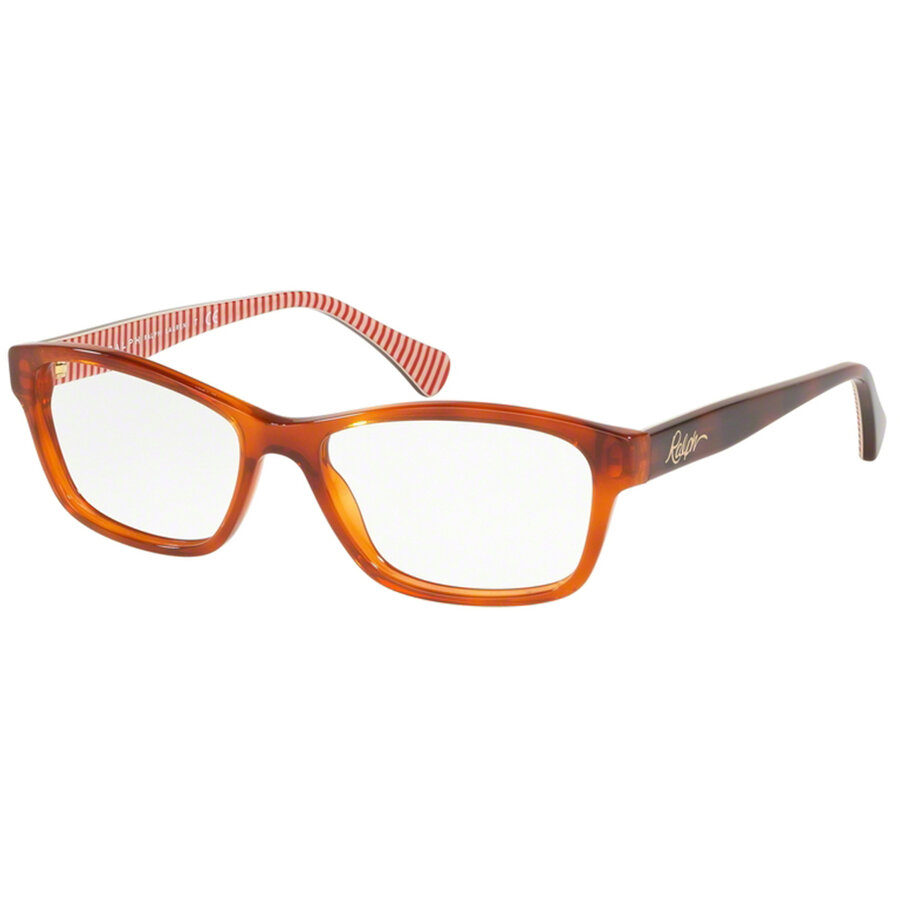Rame ochelari de vedere dama Ralph by Ralph Lauren RA7108 5784 Havana Rectangulare originale din Plastic cu comanda online
