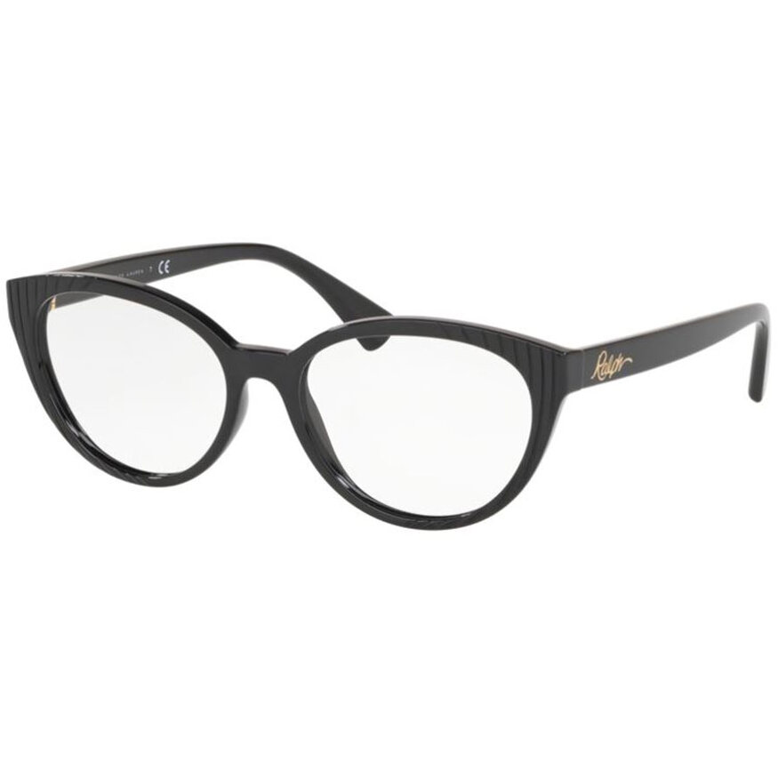 Rame ochelari de vedere dama Ralph by Ralph Lauren RA7109 5001 Negre Butterfly originale din Plastic cu comanda online