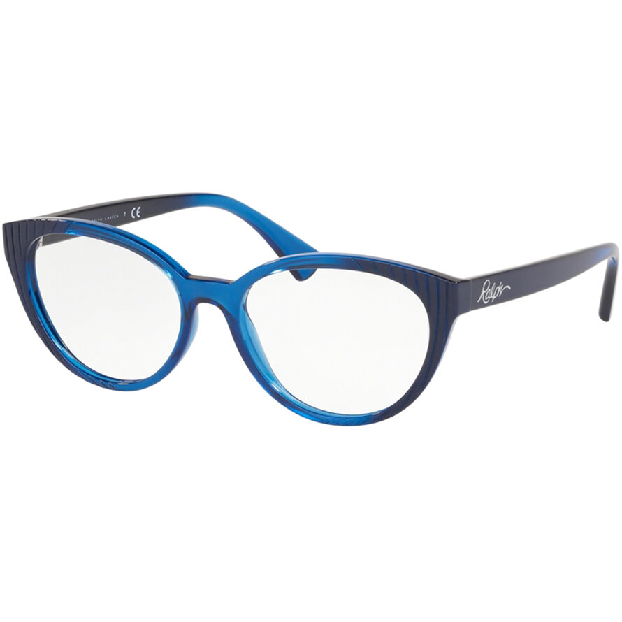 Rame ochelari de vedere dama Ralph by Ralph Lauren RA7109 5781 Albastre Butterfly originale din Plastic cu comanda online