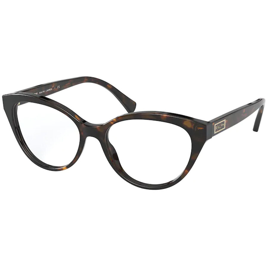 Rame ochelari de vedere dama Ralph by Ralph Lauren RA7116 5003 Havana Cat-eye originale din Plastic cu comanda online