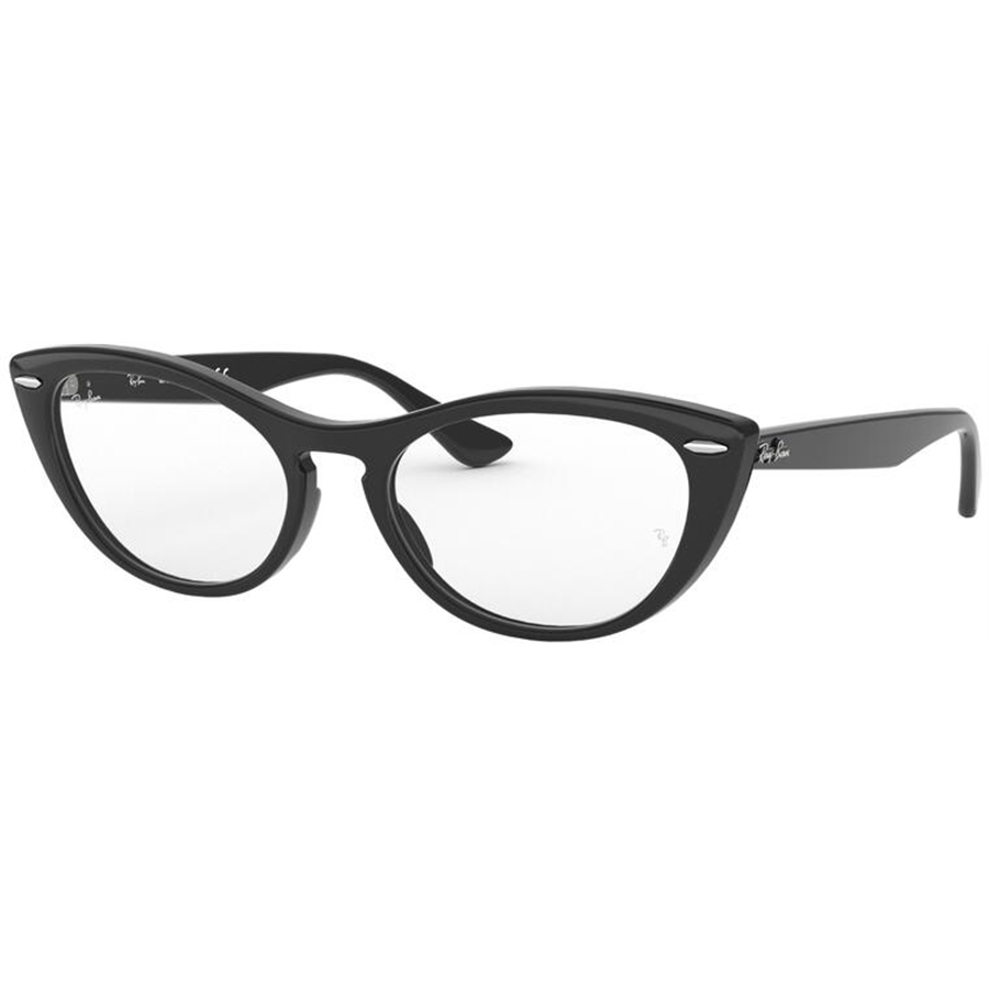 Rame ochelari de vedere dama Ray-Ban RX4314V 2000 Cat-eye Negre originale din Plastic cu comanda online