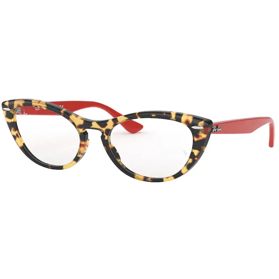 Rame ochelari de vedere dama Ray-Ban RX4314V 5937 Cat-eye Havana originale din Plastic cu comanda online