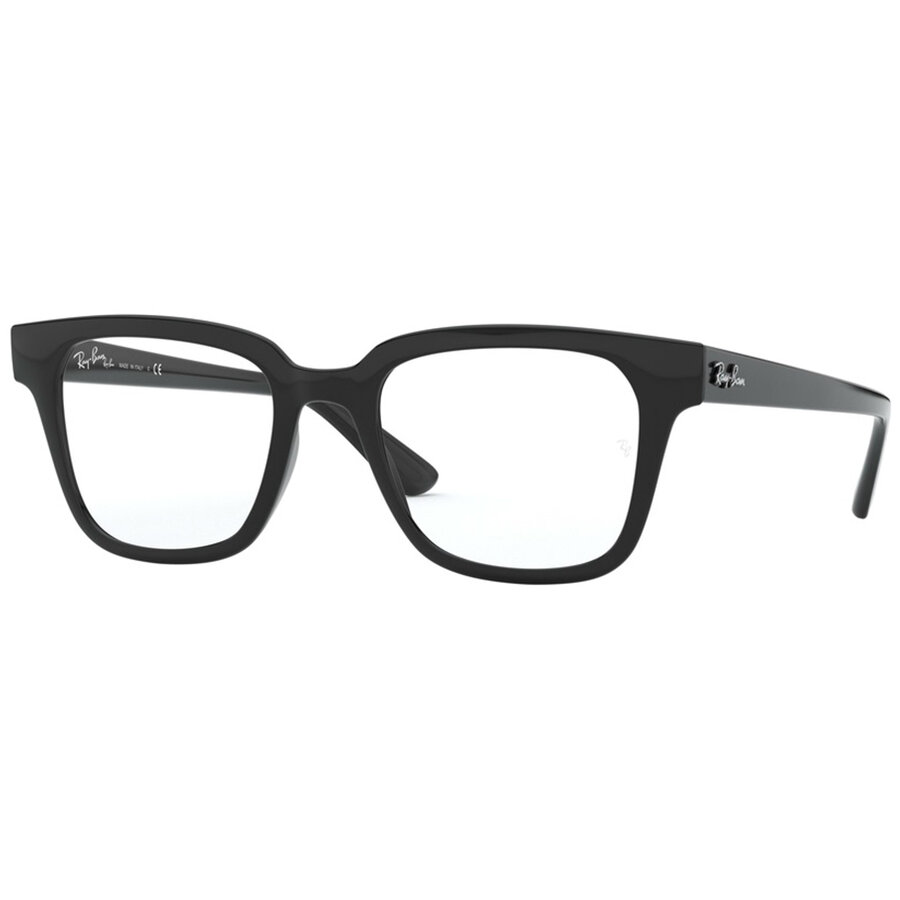 Rame ochelari de vedere dama Ray-Ban RX4323V 2000 Patrate Negre originale din Plastic cu comanda online