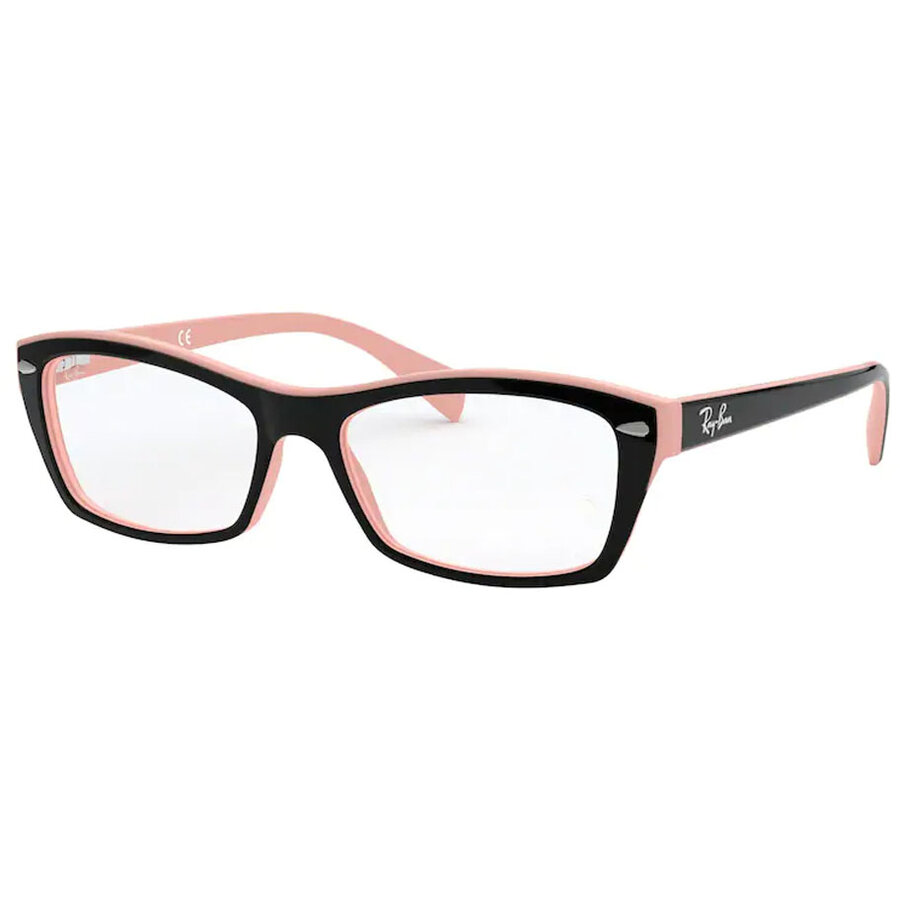 Rame ochelari de vedere dama Ray-Ban RX5255 5024 Butterfly Negre originale din Plastic cu comanda online