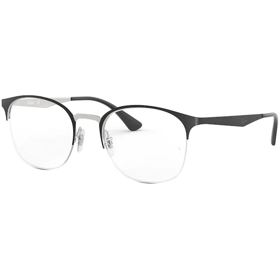 Rame ochelari de vedere dama Ray-Ban RX6422 2997 Rotunde Negre originale din Metal cu comanda online