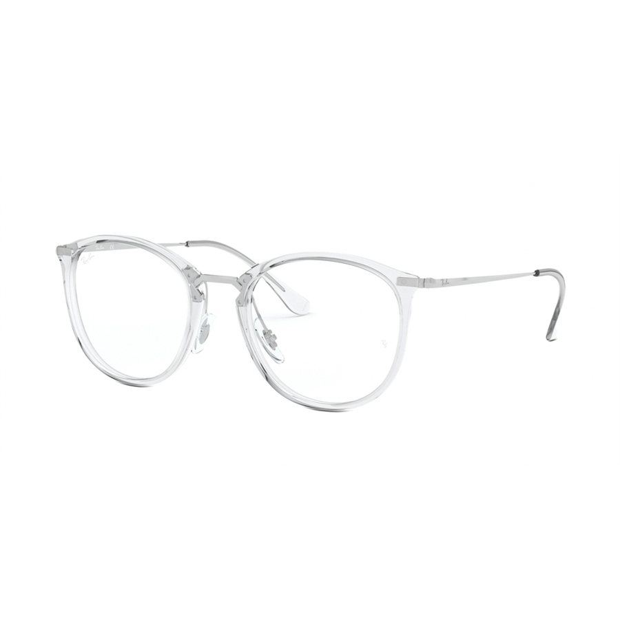 Rame ochelari de vedere dama Ray-Ban RX7140 2001 Rotunde Transparent originale din Plastic cu comanda online