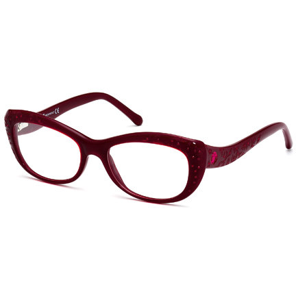 Rame ochelari de vedere dama Roberto Cavalli RC0767 069 Ovale Rosii originale din Plastic cu comanda online