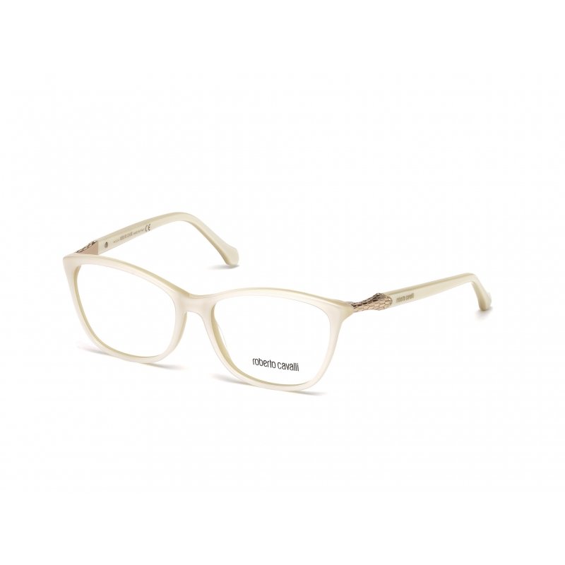 Rame ochelari de vedere dama Roberto Cavalli RC0952 024 Cat-eye Alb originale din Plastic cu comanda online