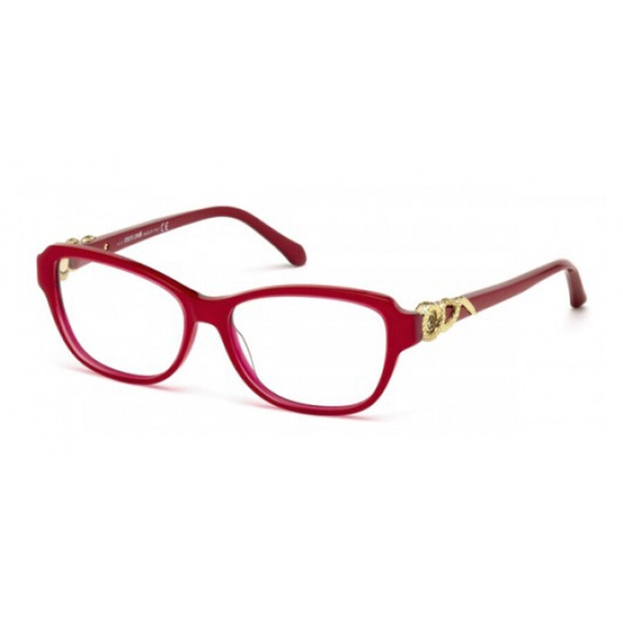 Rame ochelari de vedere dama Roberto Cavalli RC0966 071 Cat-eye Rosii originale din Plastic cu comanda online