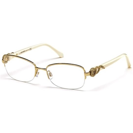 Rame ochelari de vedere dama Roberto Cavalli RC0967 A28 Ovale Aurii originale din Metal cu comanda online