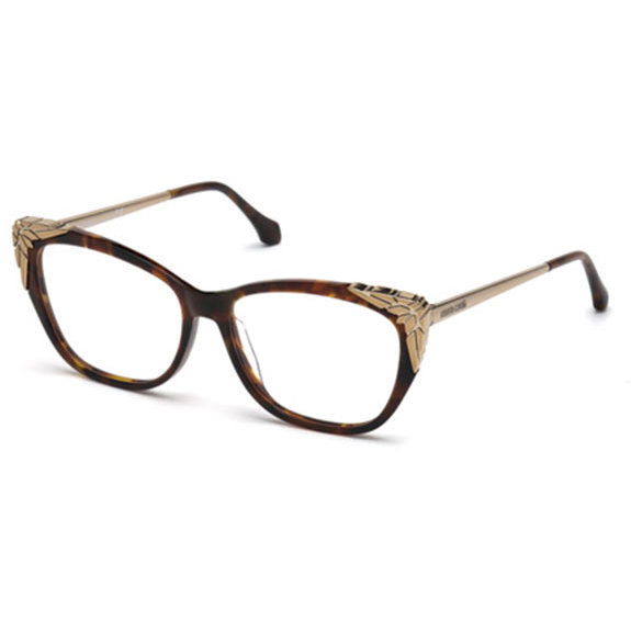 Rame ochelari de vedere dama Roberto Cavalli RC5008 052 Cat-eye Havana originale din Plastic cu comanda online