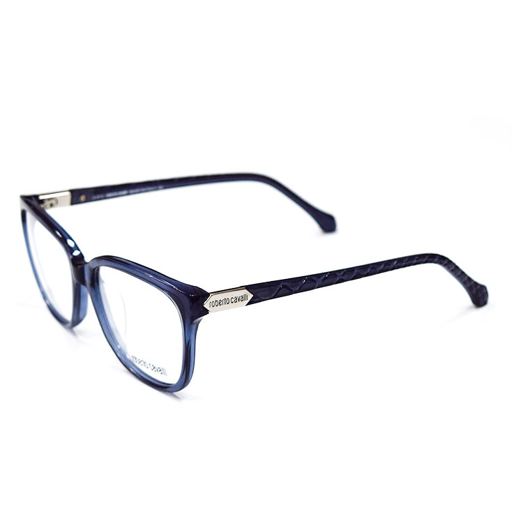 Rame ochelari de vedere dama Roberto Cavalli RC751U 090 Cat-eye Albastre-Argintii originale din Plastic cu comanda online